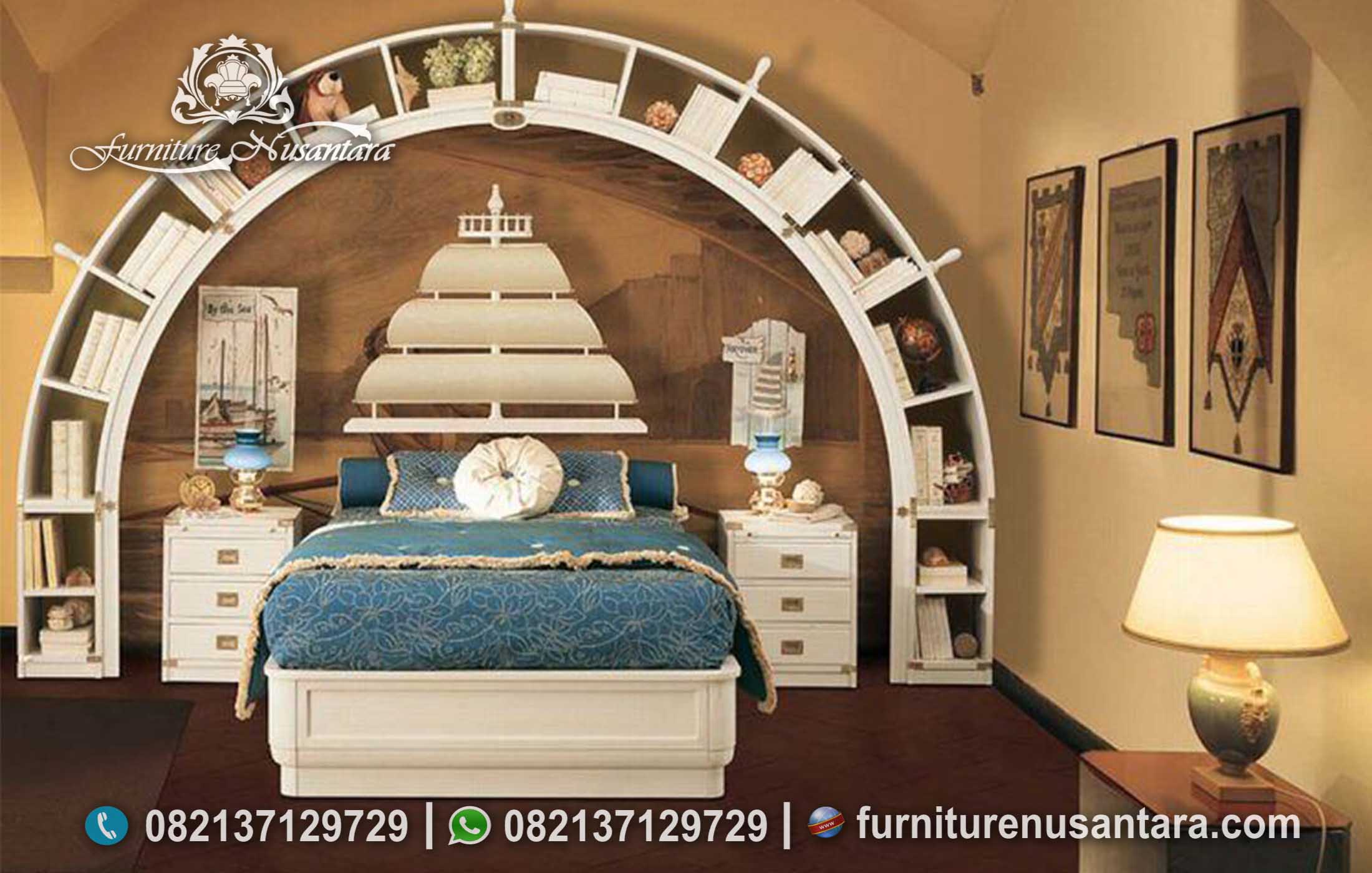 Model Kamar Tidur Minimalis Unik KS-122, Furniture Nusantara