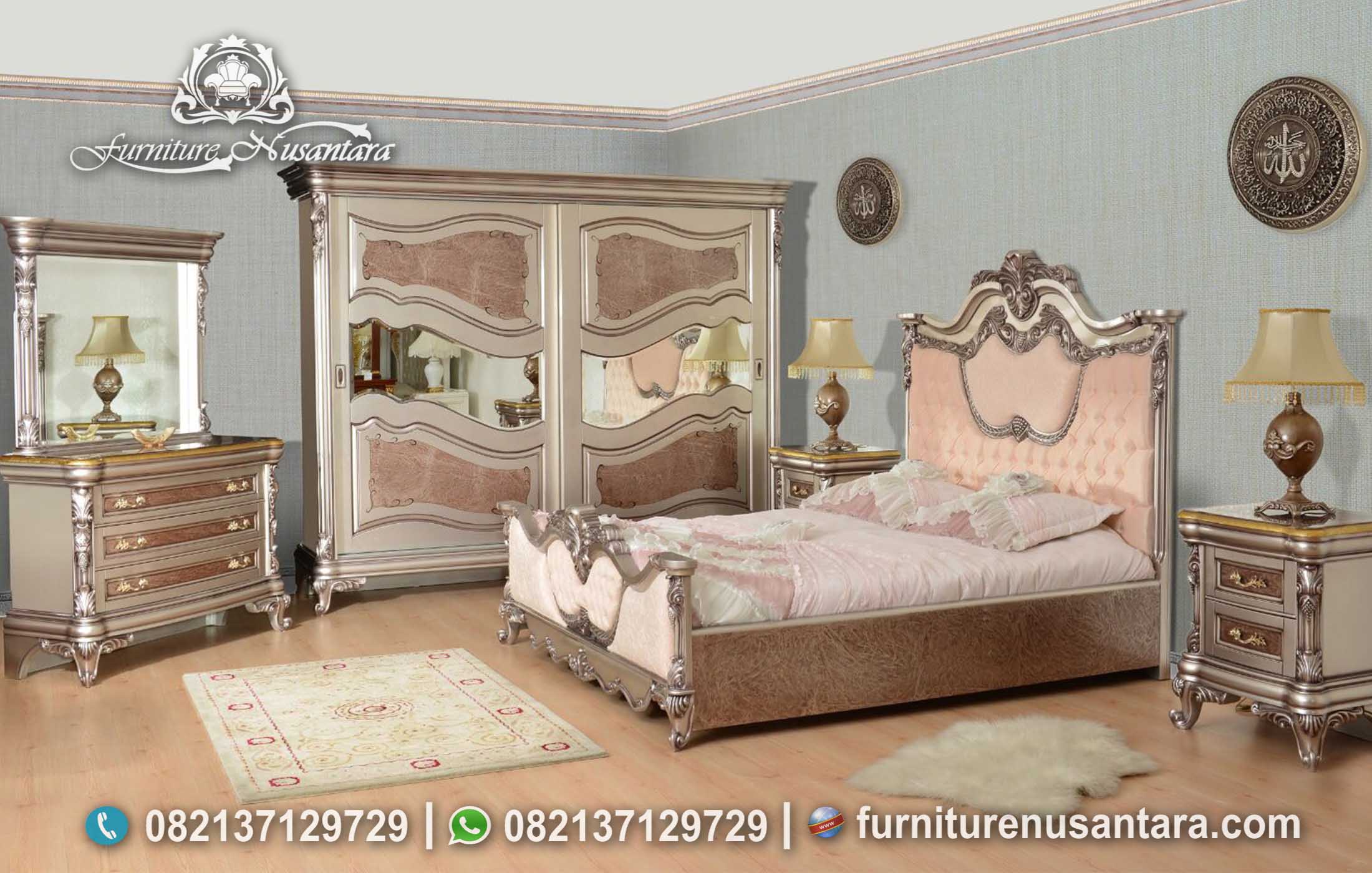Kamar Set Klasik Terbaru KS-126, Furniture Nusantara