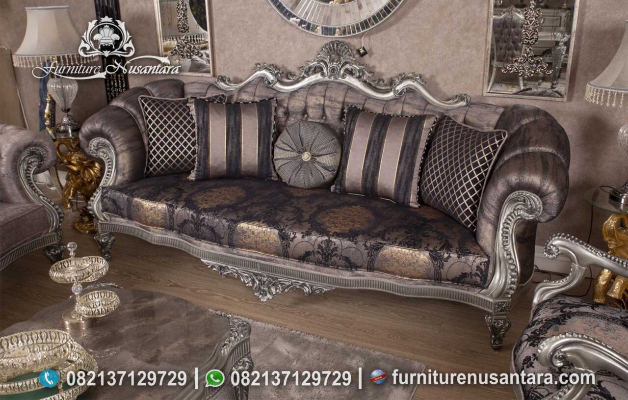 Sofa Tamu Classic Luxury Ukir Jepara ST-21, Furniture Nusantara