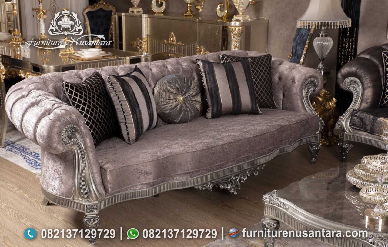 Sofa Tamu Classic Luxury Ukir Jepara ST-21, Furniture Nusantara