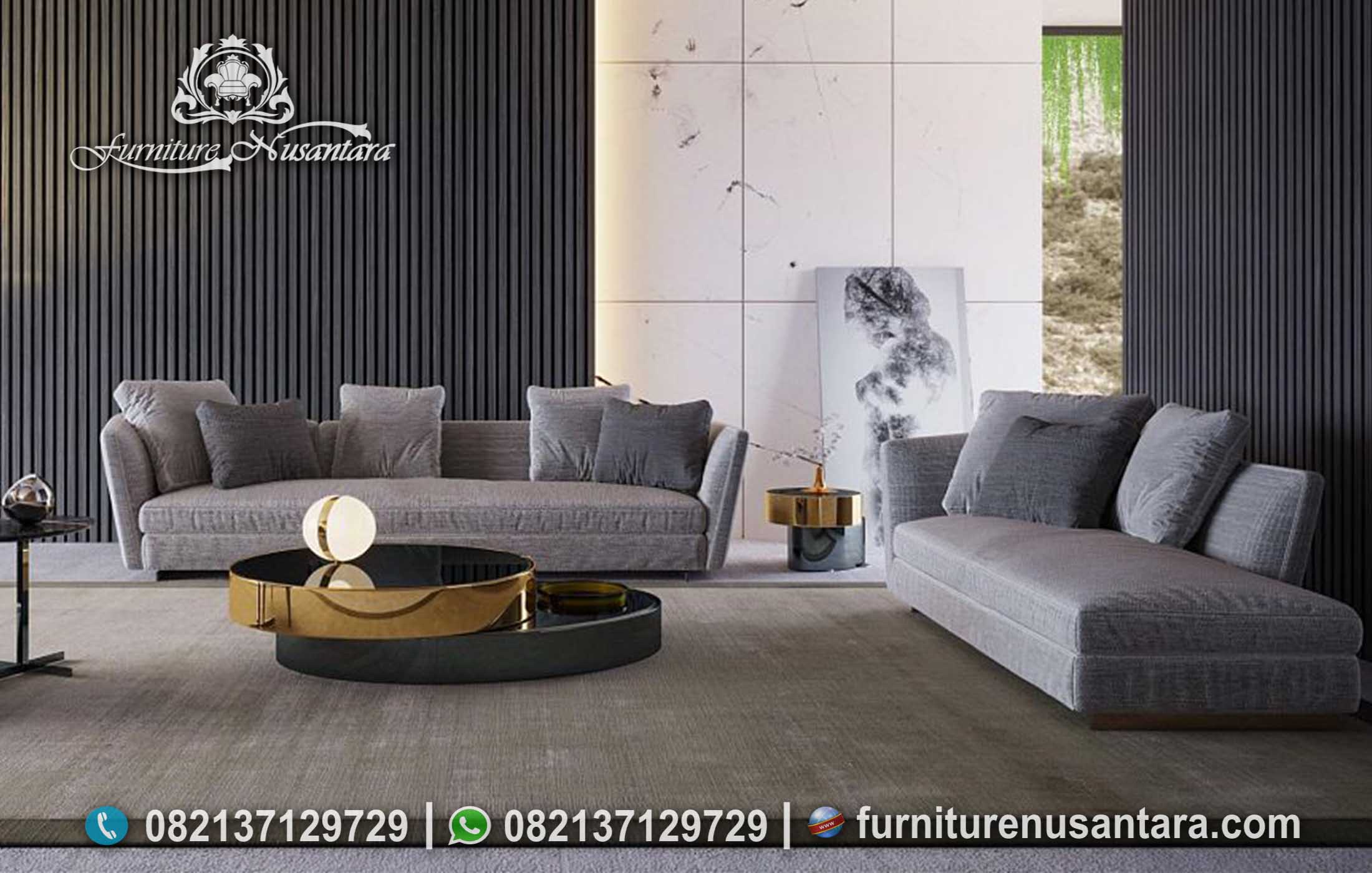 Inspirasi Sofa Minimalis Luxury Apartemen ST-06, Furniture Nusantara