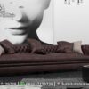 Sofa Minimalis Modern Warna Coklat ST-13, Furniture Nusantara