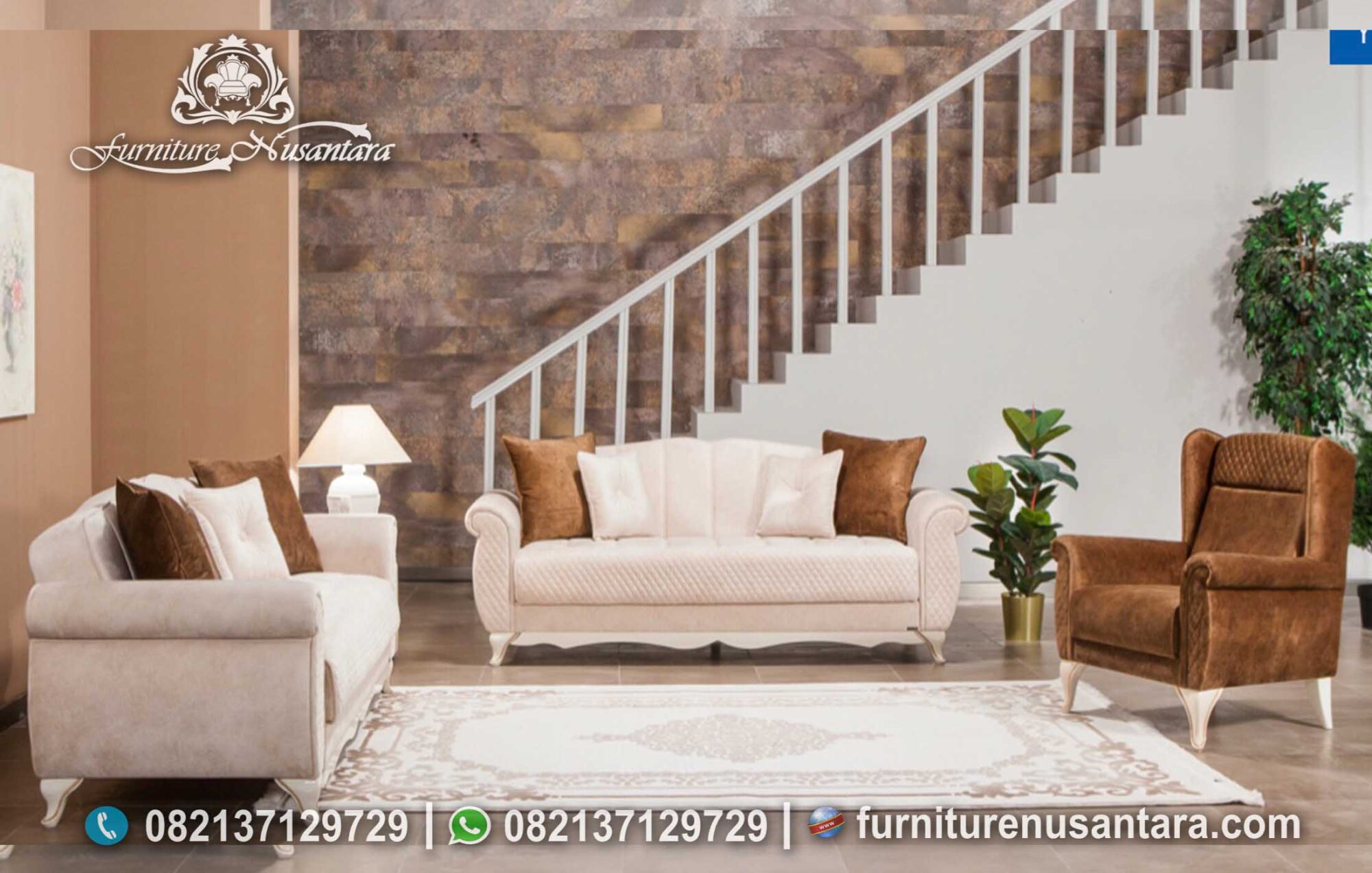Sofa Tamu Minimalis Sederhana ST-34, Furniture Nusantara