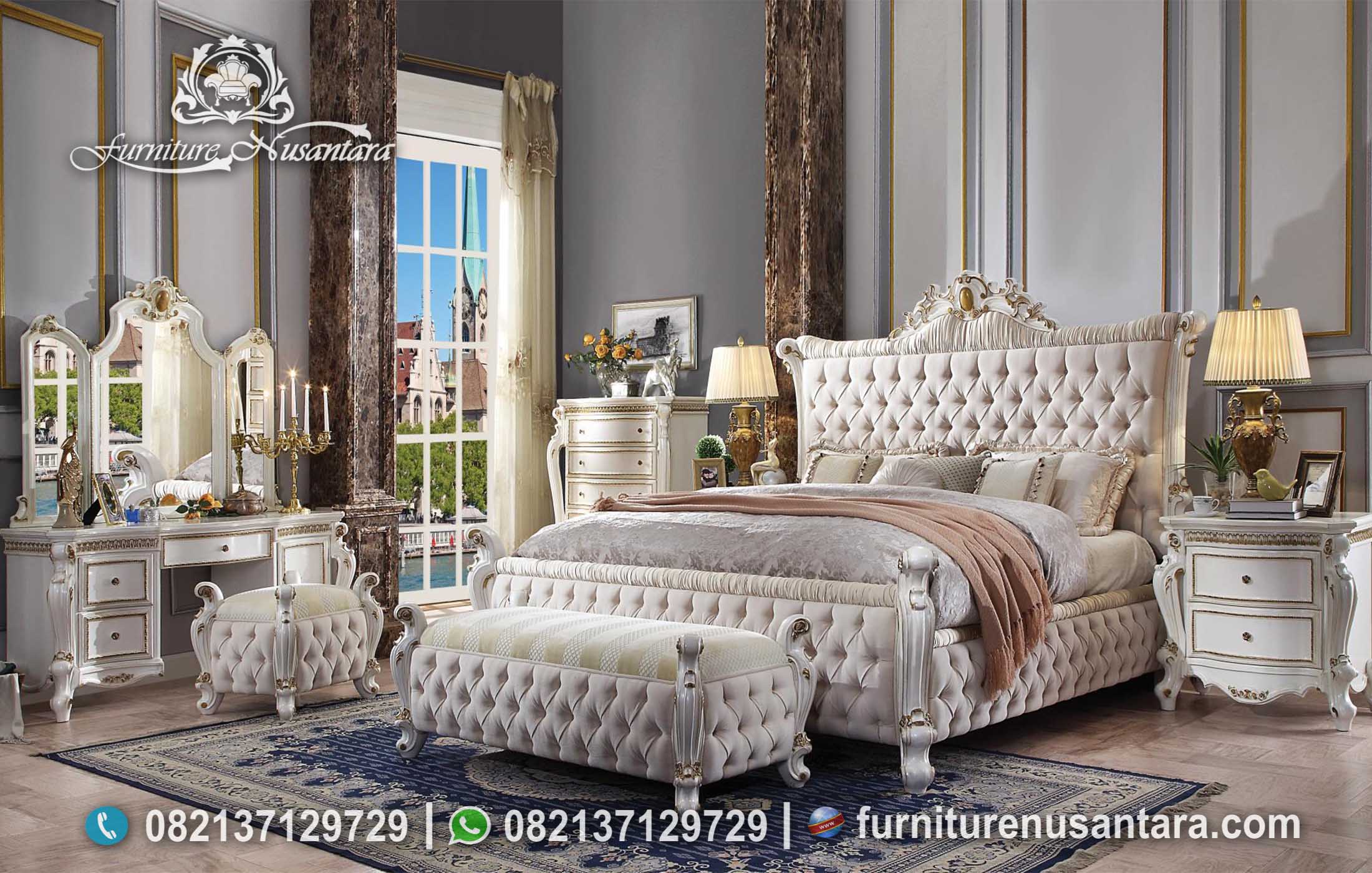 Kamar Set Klasik Mewah Modern Teranyar KS-162, Furniture Nusantara