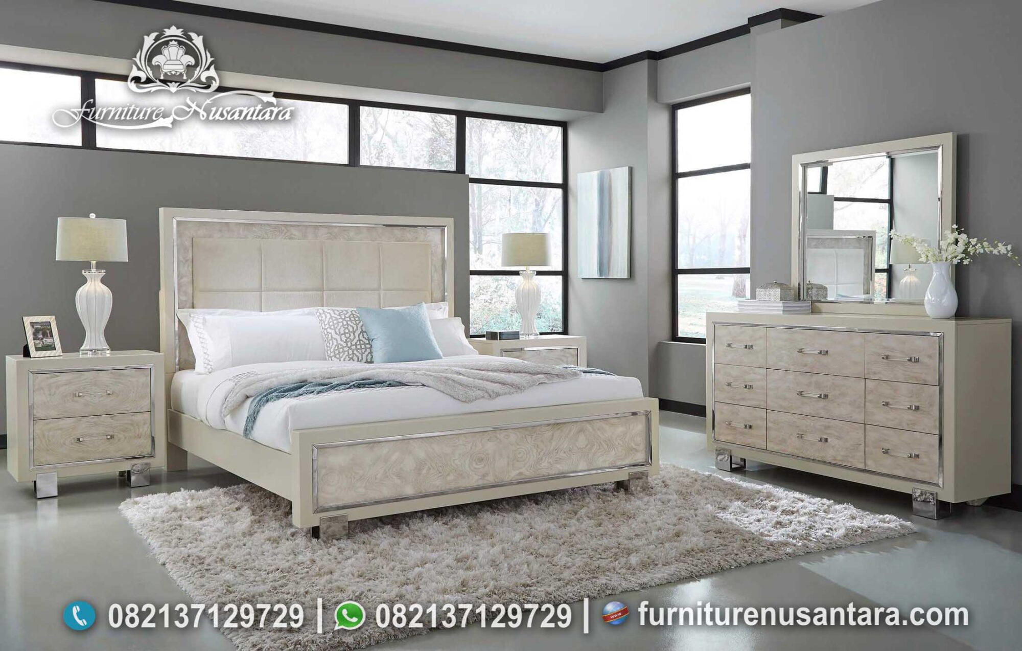 Kamar Tidur Minimalis Casual Modern KS-163, Furniture Nusantara