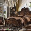 Kamar Tidur Natural Estetis Klasik Wallnut KS-174, Furniture Nusantara