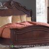 Jual Tempat Tidur Klasik Minimalis Kayu Jati KS-242, Furniture Nusantara
