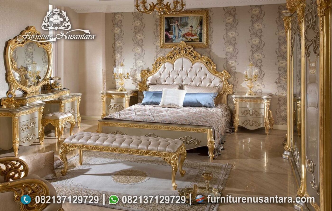 Kamar Set Klasik Princes Gold KS-256, Furniture Nusantara