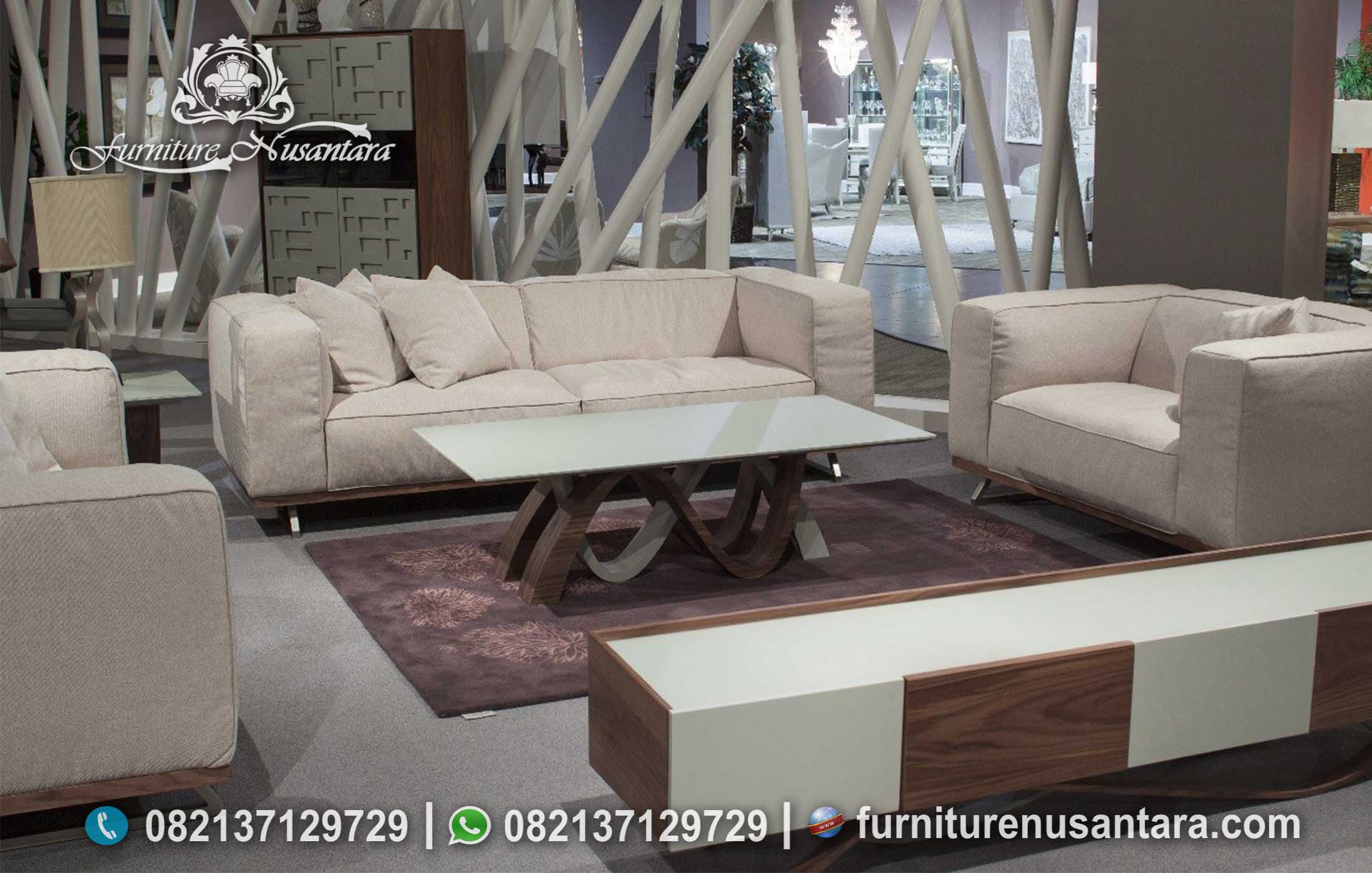 Sofa Tamu Minimalis Warna Soft ST-101, Furniture Nusantara