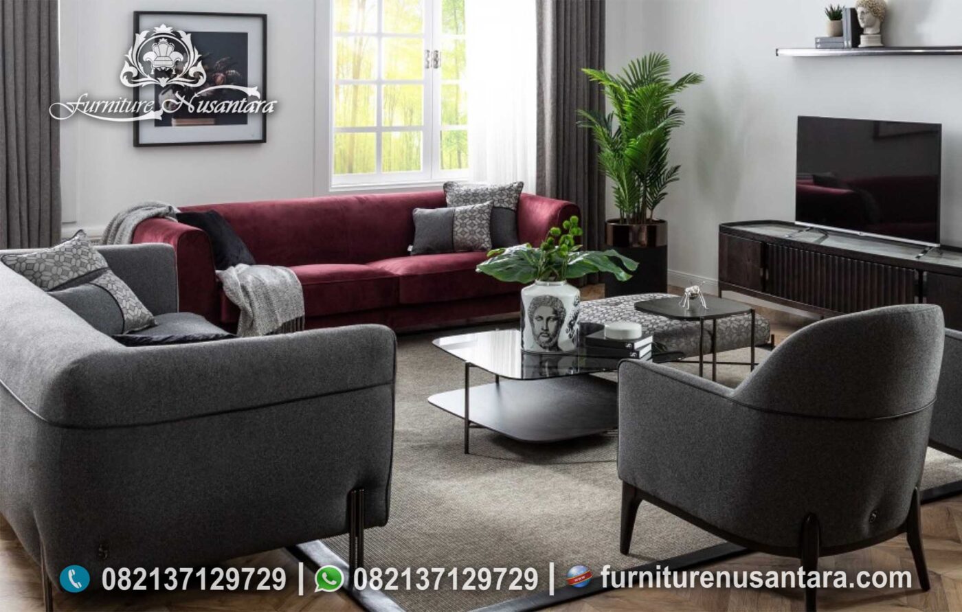New Desain Sofa Stylist Modern ST-104, Furniture Nusantara