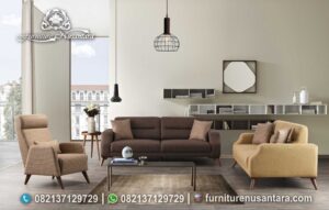 Sofa Tamu Modern dengan Desain Minimalis